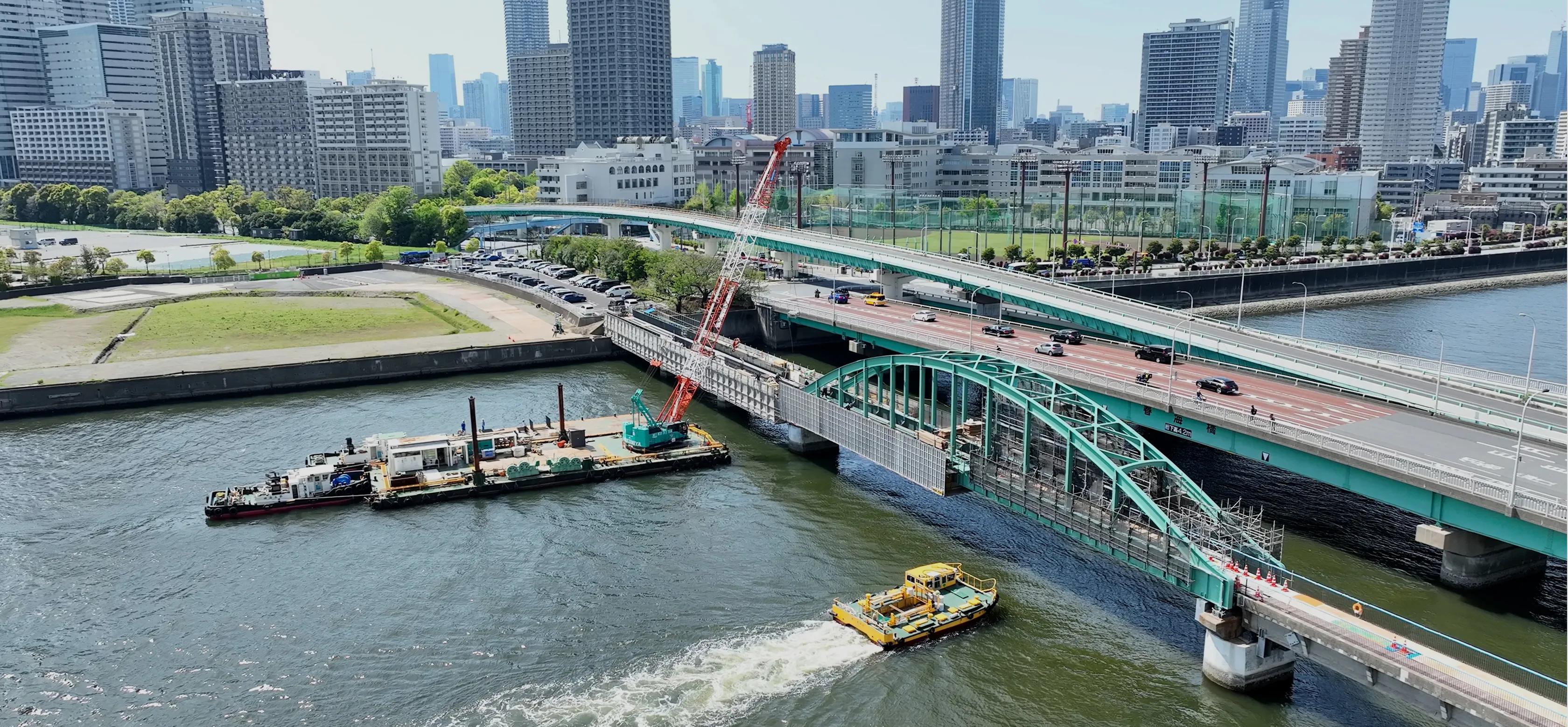造らない建設会社 創るのは社会インフラの未来です。